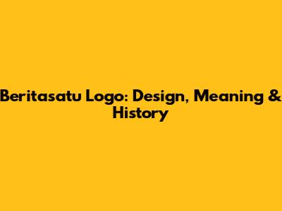 Beritasatu Logo: Design, Meaning & History