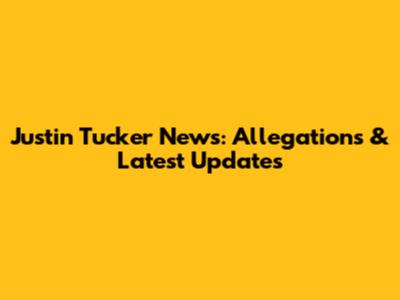 Justin Tucker News: Allegations & Latest Updates